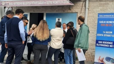 Muğla Büyükşehir Belediyesi, 13 ilçede ücretsiz gerçekleştirdiği kan şekeri ölçümleri