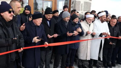 Erzurum Büyükşehir Belediyesi tarafından inşa edilen Pir Ali Baba Türbesi,