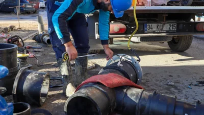 SASKİ, şehir genelindeki içme suyu şebekelerinde kayıp ve kaçak oranlarını