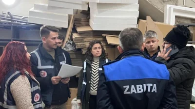 Bursa’da İnegöl Belediyesi Zabıta Müdürlüğü ekipleri, İl Ticaret Müdürlüğü ekipleriyle