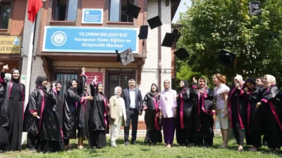 Bursa’da Yıldırım Belediyesi, kurduğu kadın kooperatifleri ile eğitim ve girişimcilik