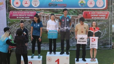 Türkiye Oryantiring Federasyonu’nun Aydın’ın Eskihisar Tarihi kent Nysa Antik Kenti