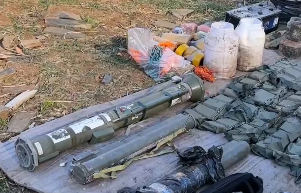 Irak’ın kuzeyindeki Hakurk bölgesinde tespit edilen terör örgütüne ait bir
