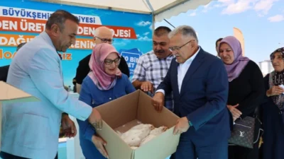 Kayseri Büyükşehir Belediyesi, 2024 yılında tarım ve hayvancılık alanında milyonlarca