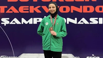 Konya’da Meram Belediyesporlu milli sporcu Saliha Küçüksolak, 12-15 Ocak 2025