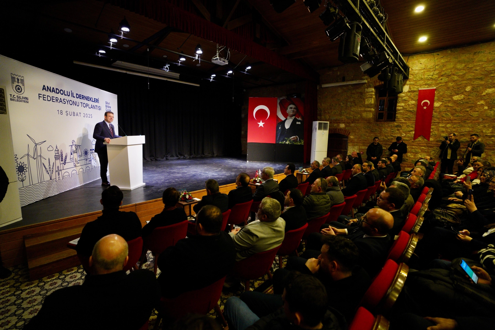 İstanbul Silivri’de STK üyeleriyle bir araya gelen Türkiye Belediyeler Birliği