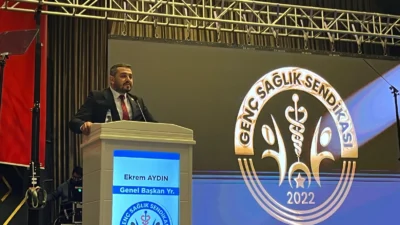 Genç Sağlık Sendikası Kurucu Genel Başkan Yardımcısı, Kahramanmaraşlı Ekrem Aydın,
