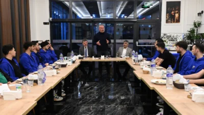 Karacabey Belediye Başkanı Fatih Karabatı, Eskişehir’deki Play-Off finalleri öncesi Karacabey