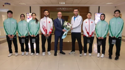 Konya’da Selçuklu Belediyespor Kulübü’nün kick boks, judo ve bisiklet takımlarının