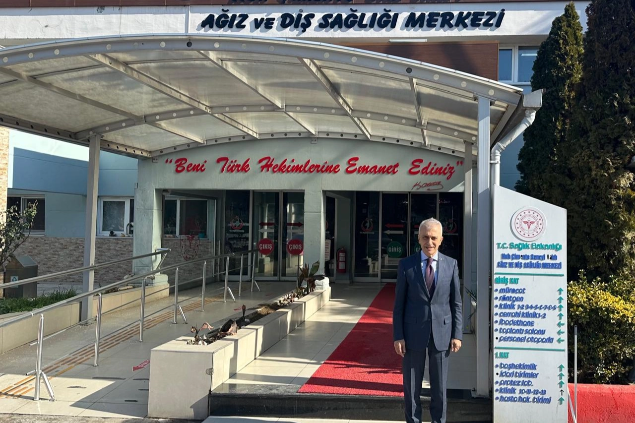 Türk Sağlık Sen Kocaeli Şube Başkanı Ömer Çeker, Ağız Diş
