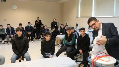 Konya Karatay’da eğitim gören lise öğrencileri, üniversite hayatını yerinde deneyimlemek