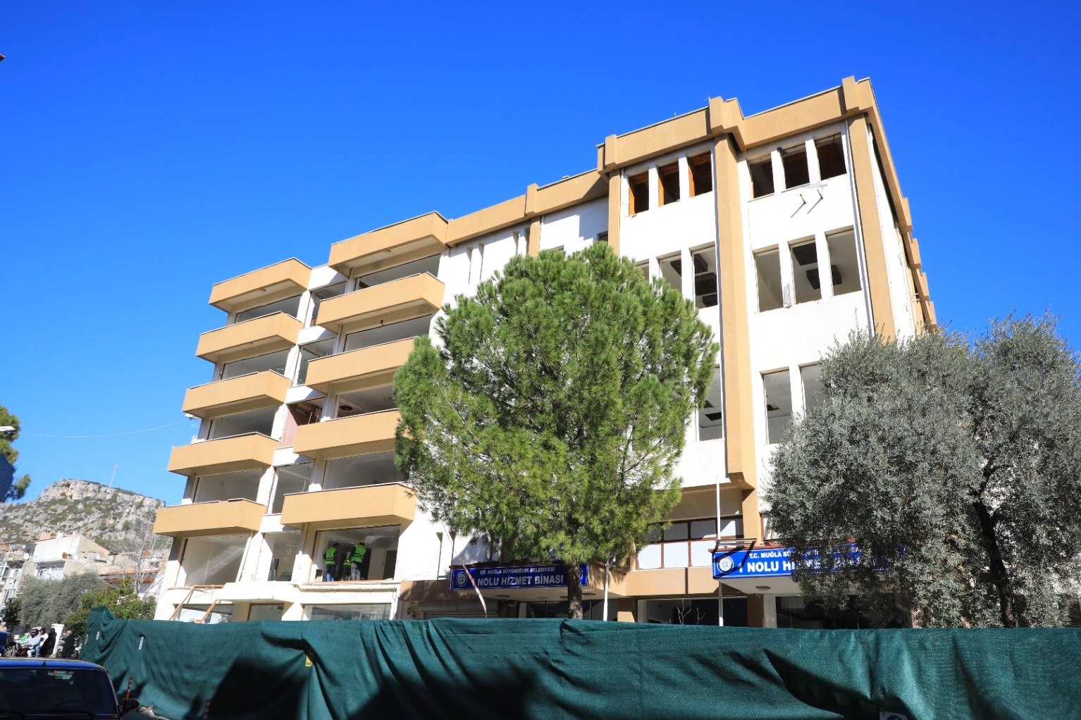 Muğla Büyükşehir Belediyesi Menteşe ilçesinde bulunan 1 No’lu Hizmet binasının