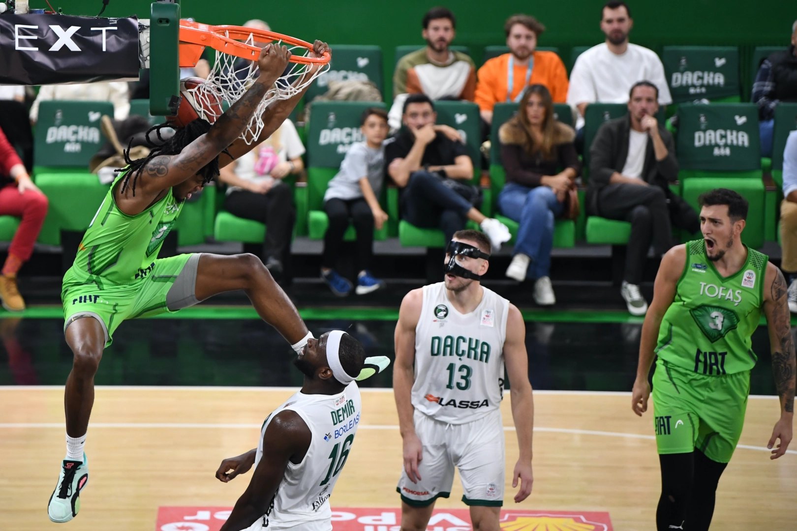 Ligde evinde bu sezon maç kaybetmeyen TOFAŞ Basketbol Takımı’nın16 Mart’ta