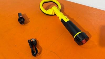 Pointer el dedektörü, metal tespiti için pratik bir çözüm sunar.