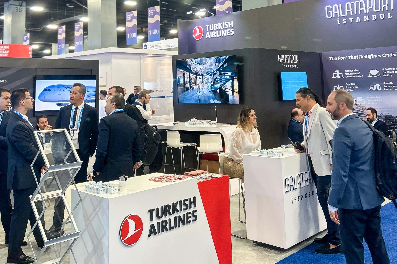 Türk Hava Yolları (THY) ve Galataport İstanbul, kruvaziyer turizminin en