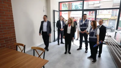 İstanbul’da Bakırköy Belediye Başkanı Doç. Dr. Ayşegül Ovalıoğlu, ilçede yapımı