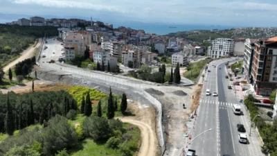 Kocaeli Büyükşehir Belediyesi, Gebze Barış Mahallesi Hayri Macar Caddesi’nde yürüttüğü