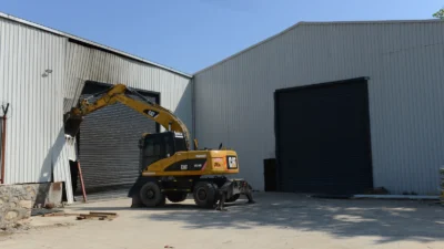 Bursa Nilüfer Belediyesi, kaçak yapılaşmayla mücadelesi kapsamında Çalı Mahallesi’nde 2