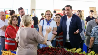 İzmir Narlıdere Belediye Başkanı Erman Uzun, Kurban Bayramı öncesinde Çamtepe