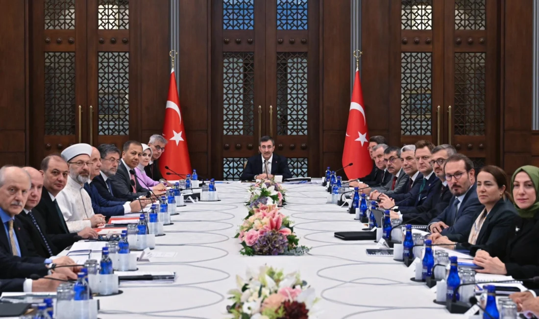 Cumhurbaşkanı Yardımcısı Cevdet Yılmaz, Bağımlılıkla Mücadele Yüksek Kurulu toplantısında 2024-2028