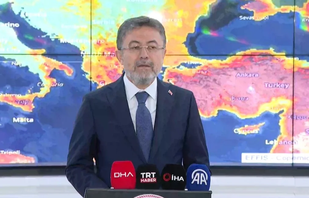 Tarım ve Orman Bakanı İbrahim Yumaklı, son 24 saatte 55