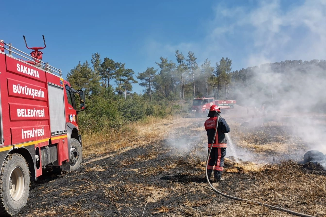 Sakarya Büyükşehir Belediyesi’nin ateş savaşçıları son 4 günde şehrin dört