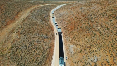 Malatya Büyükşehir Belediyesi kırsaldaki yürüttüğü yol çalışmaları kapsamında bozulan ve