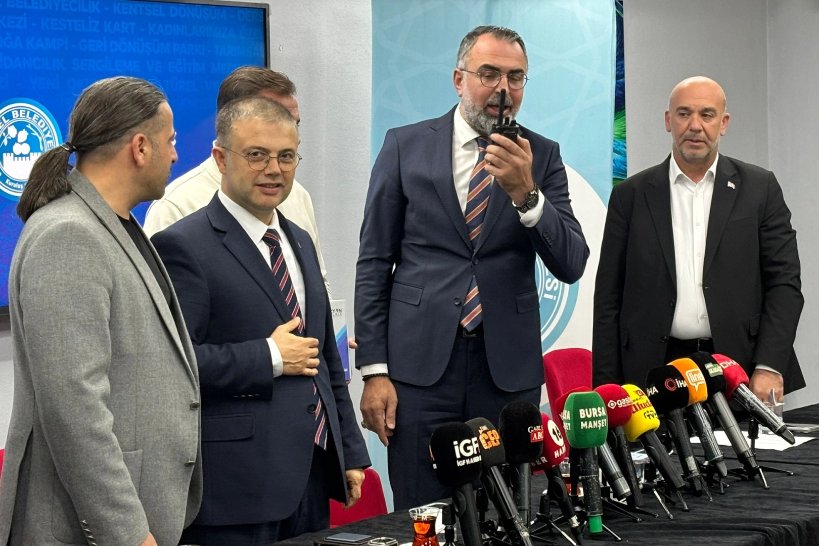 Bursa’nın Kestel ilçesinde afet direncini artırmaya yönelik “Telsiz Role Sistemi”