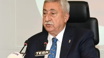 TESK Genel Başkanı Bendevi Palandöken, e-hacizler ve borç yükü nedeniyle